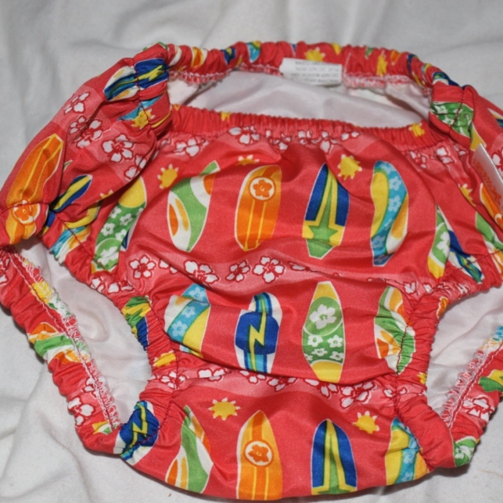 baby diaper swim shorts